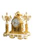 Reloj de sobremesa con guarnición, estilo Luis XVI. Relojes.