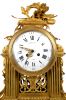 Reloj de sobremesa con guarnición, estilo Luis XVI. Relojes.