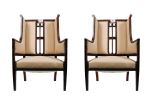 Tresillo, estilo gustaviano, S. XIX. Muebles.