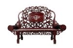 Conjunto de salón oriental, ppios. S. XX. Muebles.