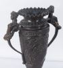 Pareja de copas en bronce, Francia S. XIX.. Bronces.