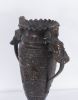 Pareja de copas en bronce, Francia S. XIX.. Bronces.