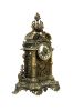 Reloj de sobremesa con guarnición, estilo Napoleón III, S. XIX. Relojes.