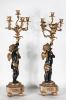 Pareja de candelabros, principios del S. XX.. Esculturas.