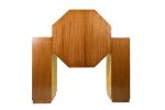 Vitrina estilo Art Decó. Muebles.