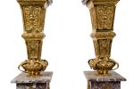 Pareja de copas, estilo Luis XVI, S. XX.. Objetos.
