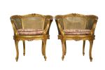 Conjunto de salón, estilo Luis XV, S. XIX. Muebles.