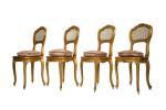 Conjunto de salón, estilo Luis XV, S. XIX. Muebles.
