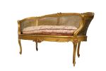 Conjunto de salón, estilo Luis XV, S. XIX. Muebles.