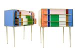 Pareja de cómodas de diseño. Muebles.