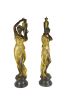 Siguiendo modelos de Albert Carrier-Belleuse (1824-1887). Bronces.