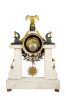 Reloj de sobremesa de pórtico Luis XVI, fin. S. XVIII.. Relojes.