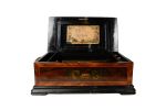 Caja de música Napoleón III Suiza, S. XIX.. Objetos.