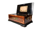 Caja de música Napoleón III Suiza, S. XIX.. Objetos.