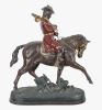 Según modelo de Antoine-Louis Barye (Francia, 1796–1875). Bronces.