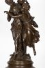 Según modelo de Hippolyte Moreau. Bronces.