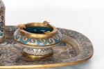 Conjunto de fumador, S. XIX. Objetos.