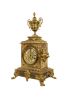 Reloj de sobremesa con guarnición, S. XIX. Relojes.