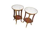 Pareja de peanas estilo Luis XIV. Muebles.