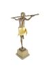 Según modelo de Pierre Le Faguays (Francia 1892-1962). Bronces.
